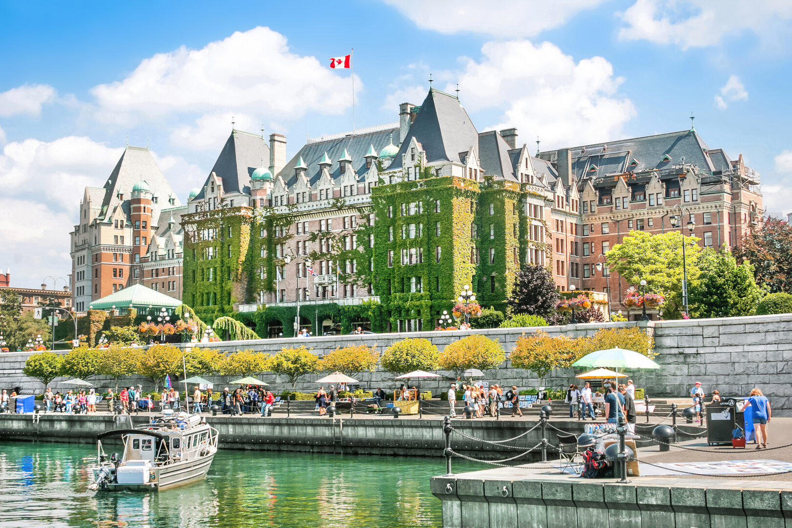 Innenhafen von Victoria, Vancouver Island, British Columbia, Kanada