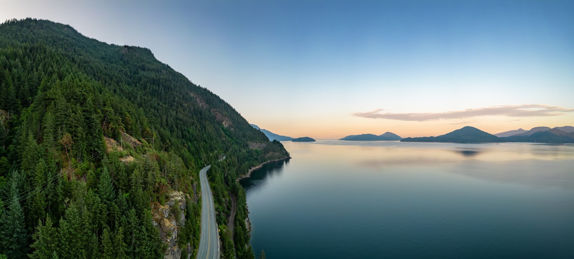 Sea-to-Sky Highway im Westen Kanadas