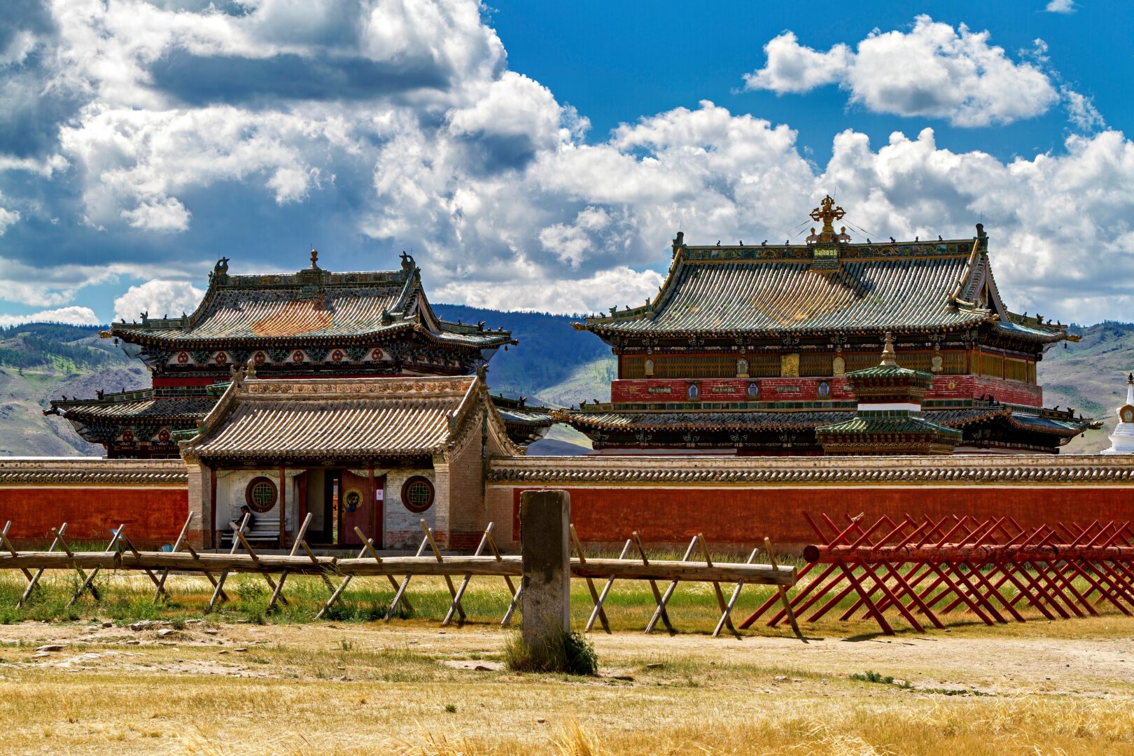 Die Tempel von Karakorum in der Mongolei