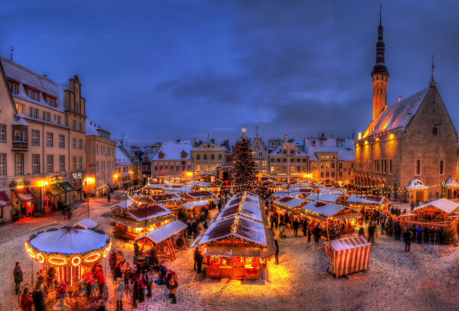 Weihnachtsmarkt in Tallinn, Estland