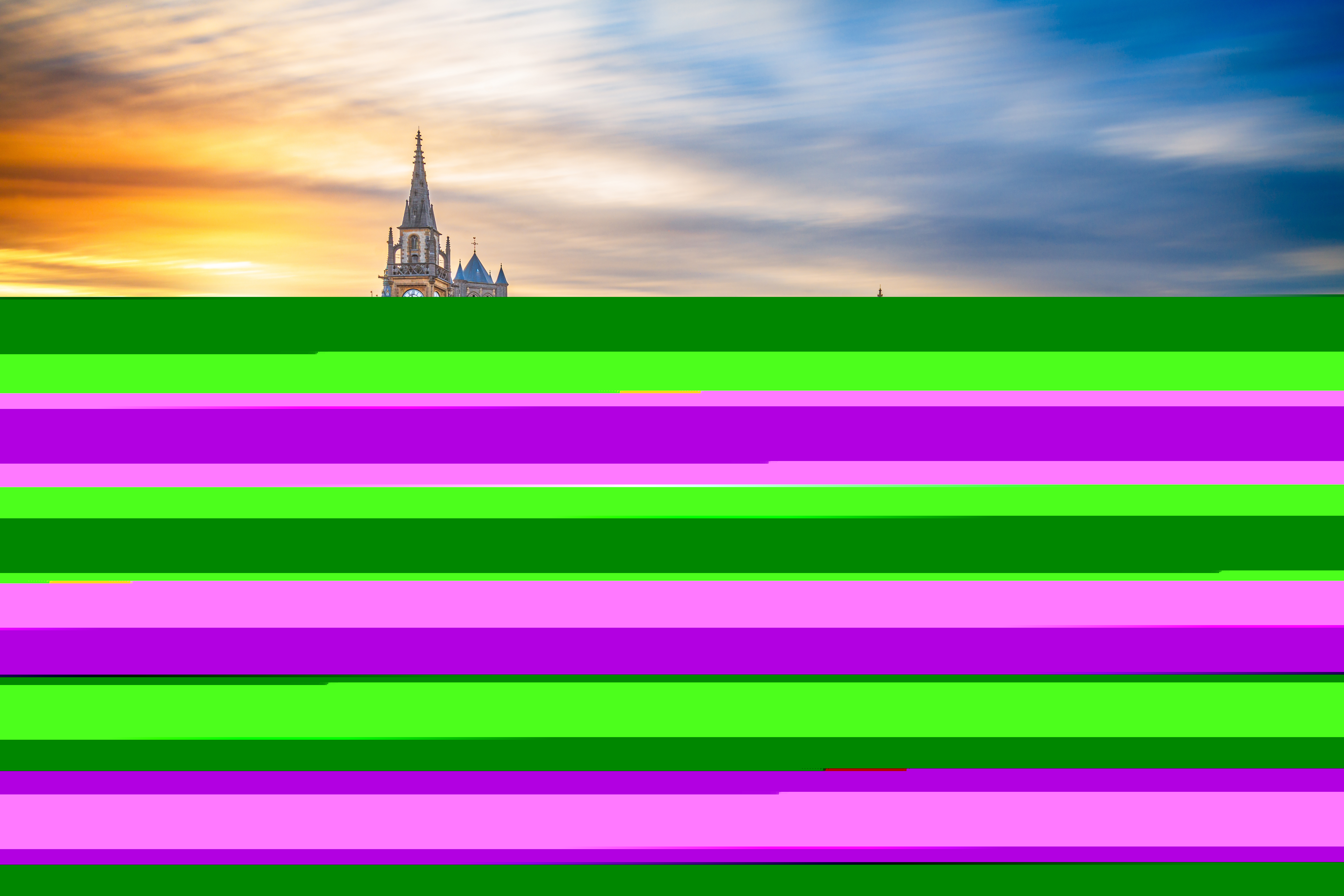 Kai von Gent und Stadtteil Graslei, Gent, Flandern, Belgien