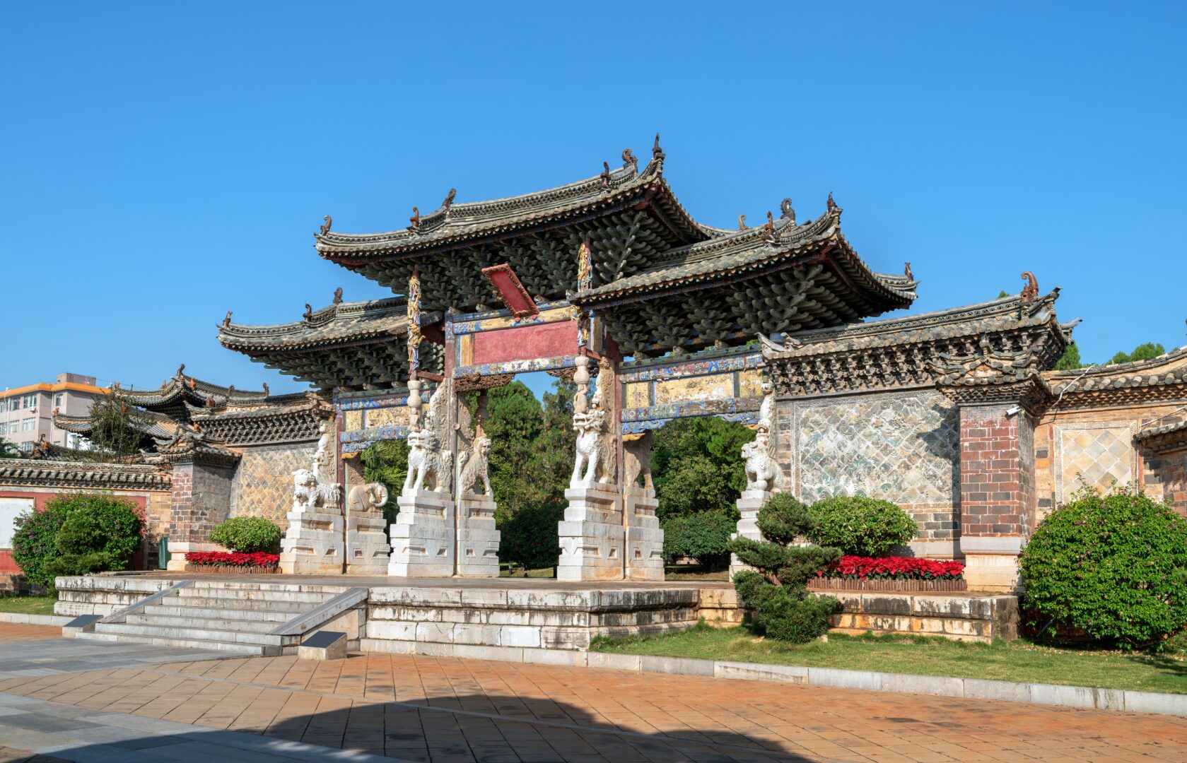 Konfuzius-Tempel in Jianshui, Provinz Yunnan, China