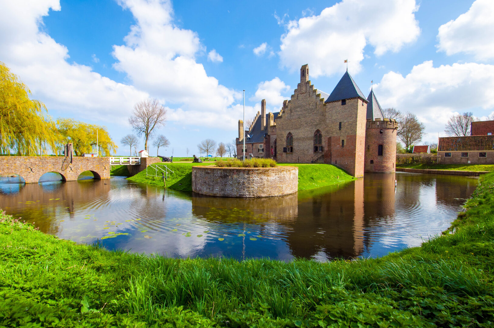 Schloss Radboud in Medemblik, Niederlande