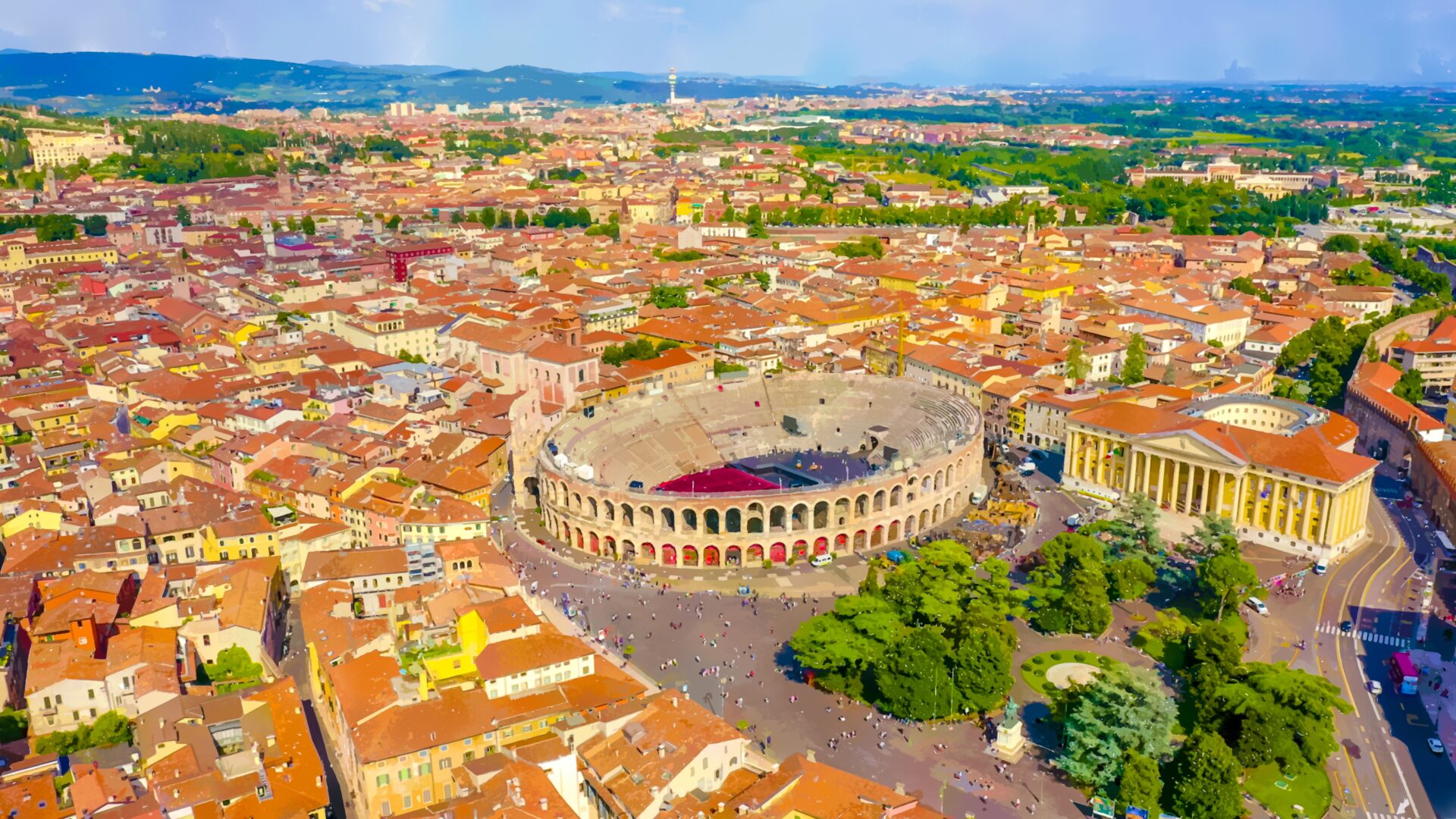 Verona und Opern in der Arena