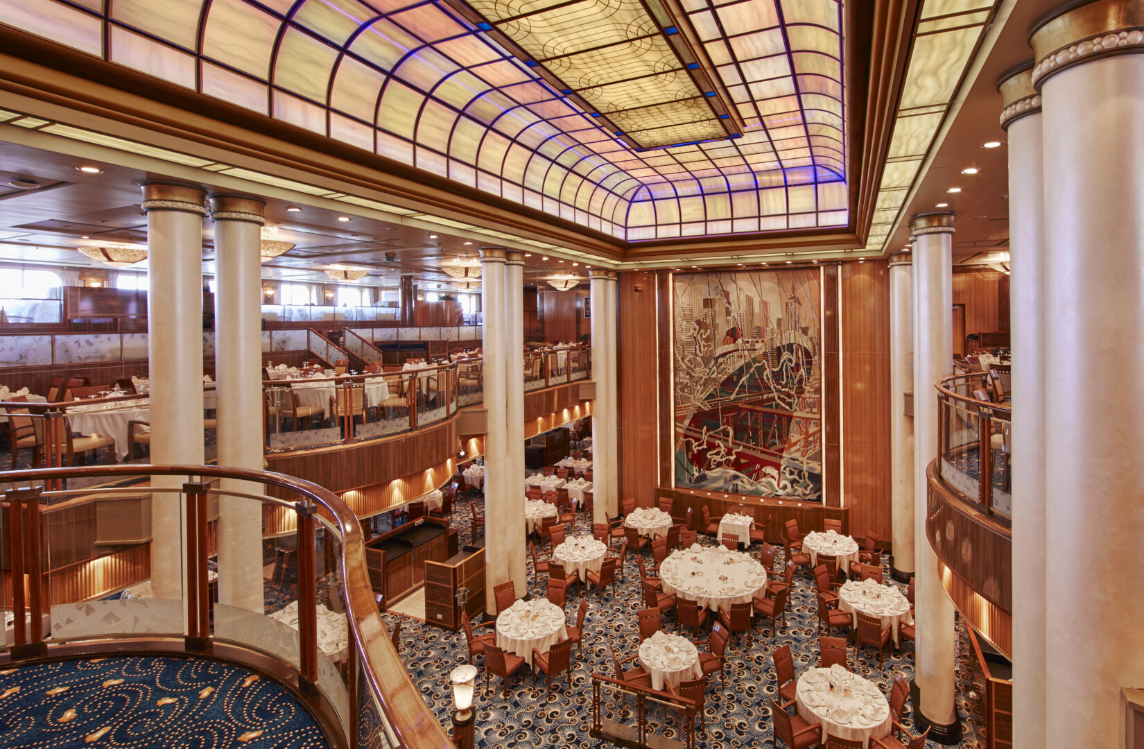 Restaurant Britannia auf der Queen Mary 2